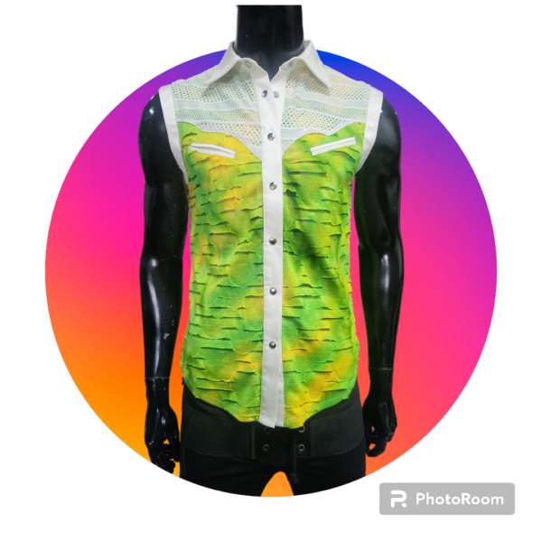 SLEEVELESS Yellow Thai Die