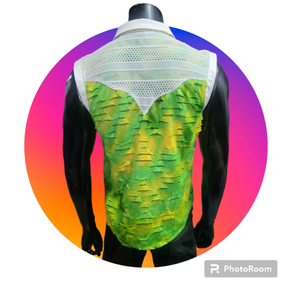 SLEEVELESS Yellow Thai Die - Image 2